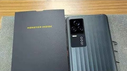 iQOO 7 Live Photo and offline promotional materials Exposure