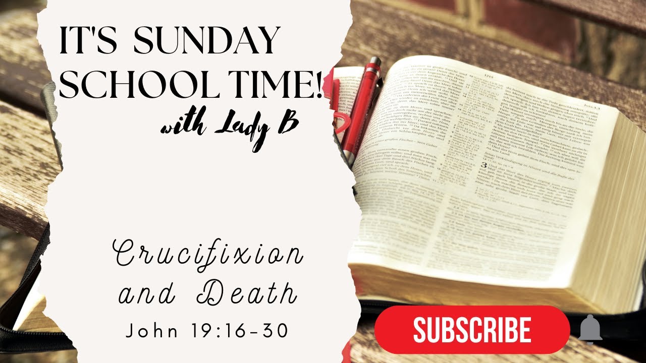 Crucifixion and Death John 191630 Union Gospel Press Sunday