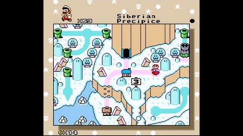 [SMW Hack - JUMP (Janked Up Mario Party)] 3(S)-1(N):  Siberian Precipice