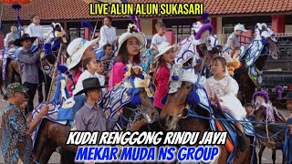 MAKIN DI GOYANG!!!KUDA RENGGONG DI ALUN ALUN SUKASARI - TANJIDOR MEKAR MUDA NS GROUP