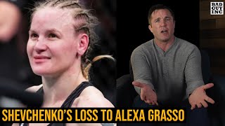 Valentina Shevchenko's having trouble processing her loss to Alexa Grasso…