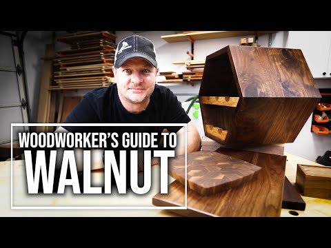 Video: Walnut Boards: American And Walnut, Unedged And Edged, Caucasian And European Walnut, Use Of Boards