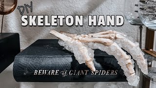 DIY Crystal Skeleton Hand