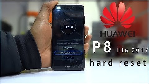 Huawei p8 lite (2017) hard reset