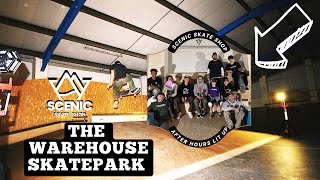Scenic Skate Shop Light Up The Warehouse Skatepark