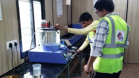 Kinematic viscosity test of VG-30 || Procedure for BS U-Tube Modified Reverse Flow Viscometer