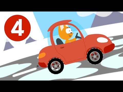 Котенок И Волшебный Гараж - 04 - Ледяная Гора - Мультфильм Для Детей Малышей Про Машины