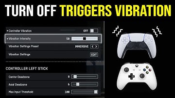 How to Turn Off Trigger Effects & Controller Vibrations on Battlefield RedSec PS5