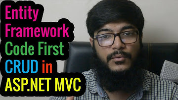 ✔️ Entity Framework Code First CRUD in ASP.NET MVC - Hindi/Urdu