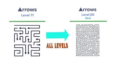 Arrows Puzzle Escape All Levels Walkthrough (Part 2) | No Commentary & No Music | Android Gameplay
