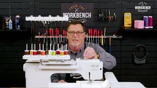 From the Workbench: The 10-Spool Embroidery Thread Stand
