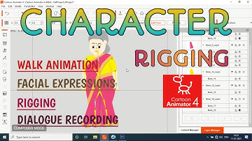 Old women character part-3|Character rigging |Cartoon Animator-4