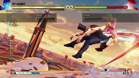 [スト５]ルシア（Vトリガー２）25ヒットコンボ