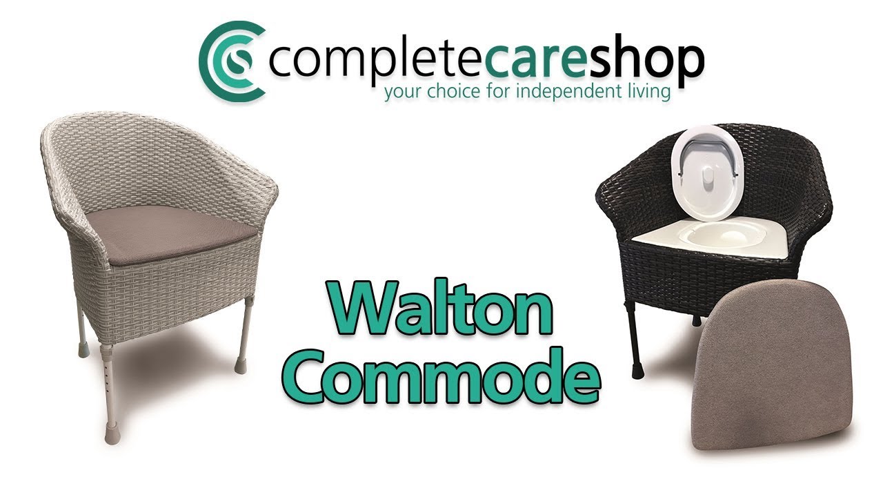 Walton Height Adjustable Commode Youtube