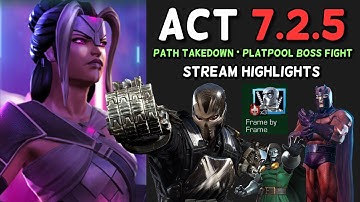 Tearing Up Act 7.2.5 With Doctor Doom vs Platpool Boss | Paths Smashed | Marvel Contest of Champions