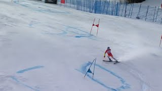 Ski Alpin Men's giant Slalom II Aspen 2.run Highlights 2024