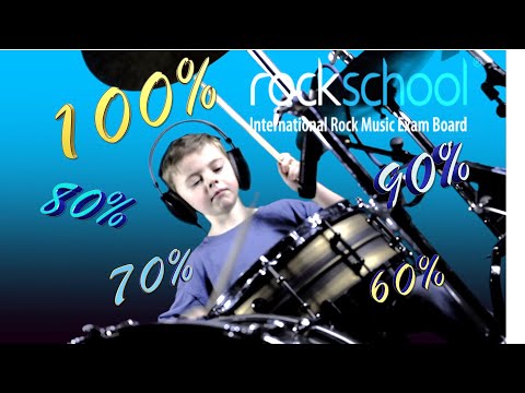 Kaiser Roll - Rockschool Drums Grade 1 Backing Track 60%, 70%, 80%, 90% x Full Tempo