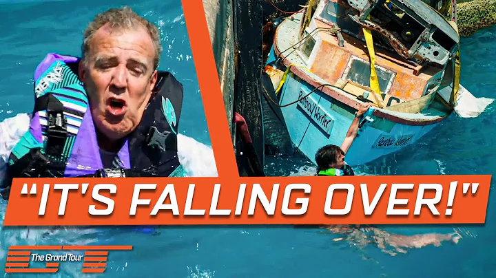 "Abandon Ship!" as Clarkson's Boat Sinks with Hammond On Board | The Grand Tour