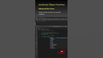 Advanced JavaScript Object Tricks You Need to Know! #coding #programming #javascript #frontend