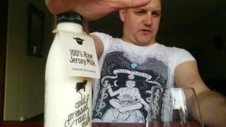 Video Thumbnail for Cold pressed milk, a unheated pasteurisation method for r...
