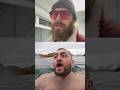 Watch @MashtagBrady dive into ‘the best ice bath in the world’ #icebath #wild #outdoors