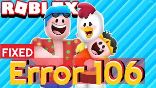 xbox one error code 106 roblox