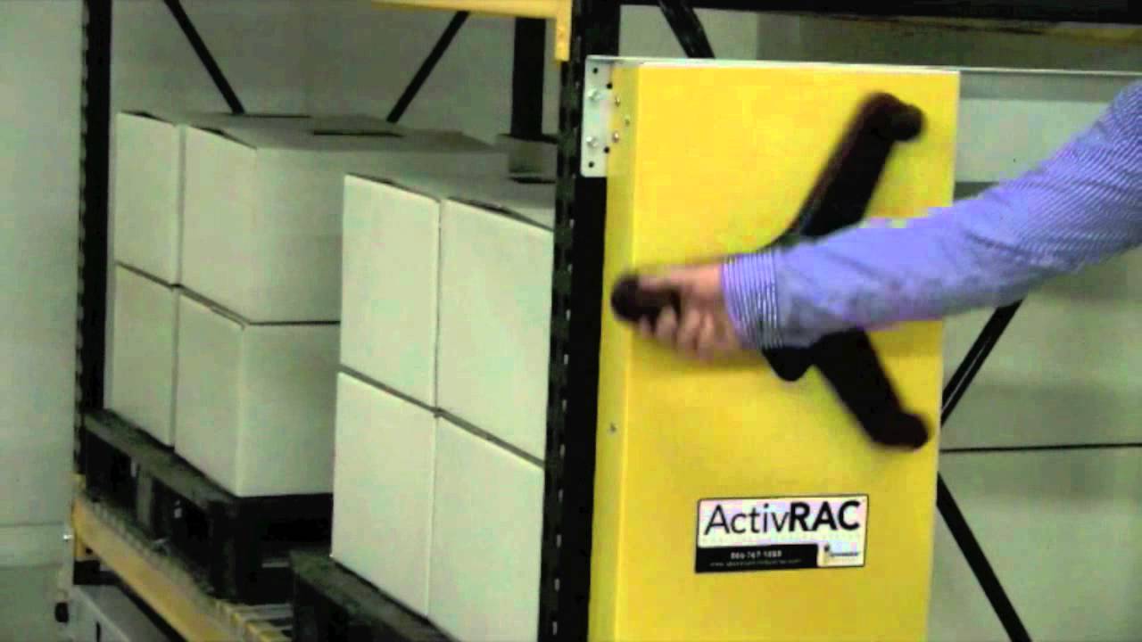 Spacesaver ActivRAC® 7M Industrial Storage Systems - YouTube