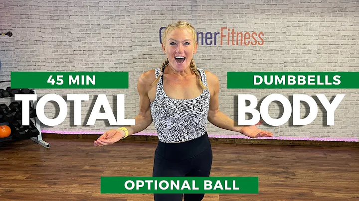 45 MIn TOTAL BODY WITH WEIGHTS // FULL BODY WORKOU...