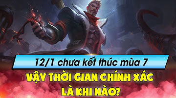 12/1 vẫn chưa kết thúc mùa giải - Vậy thời gian chính xác là khi nào? Những lưu ý khi reset xếp hạng