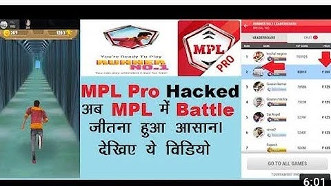 How to Hack Runner No.1 Game in MPL with simple trick ?| 2021