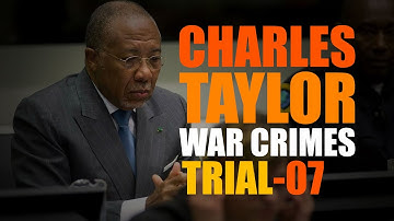 Charles Taylor War Crimes Trial (Former Liberian President) - July 15, 2009 (Part 3) #liberia #war