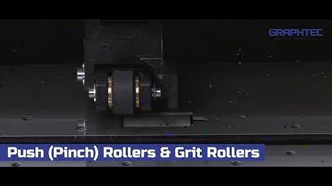 Graphtec FC8600 Series - How to adjust Push Rollers