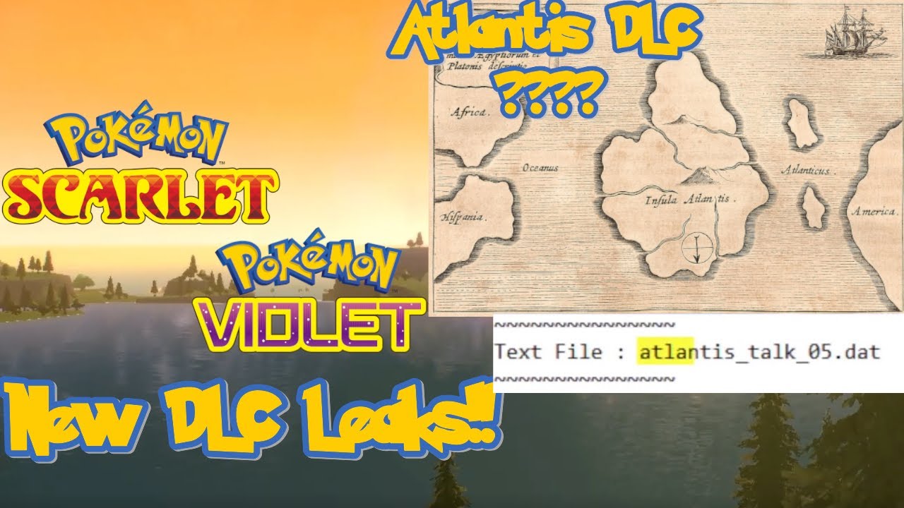 NEW Pokemon NEWS and DLC LEAKS?! ATLANTIS, PokeDoko Update and More! Pokemon  Scarlet and Violet! 