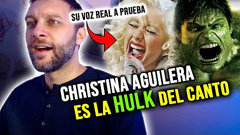 ¿Cuál es el registro vocal de Christina Aguileras?