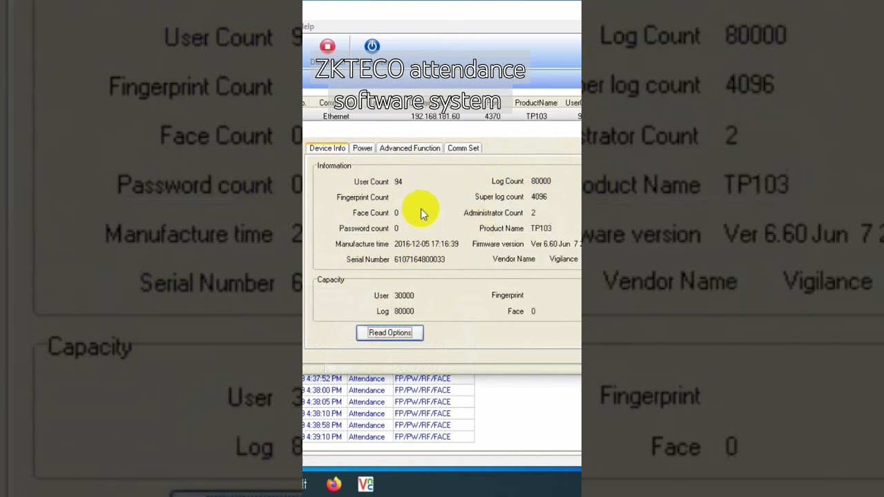 ZKTECO attendance software system setup by tech Sharif.