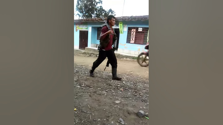 Guerrilleros ELN, con armamentos robados a policías asesinados en El Cauca  Suministrada a