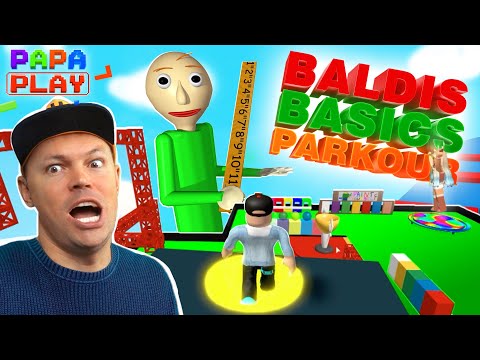 Видео: ПРОШЕЛ!!!  Baldis Basics Parkour