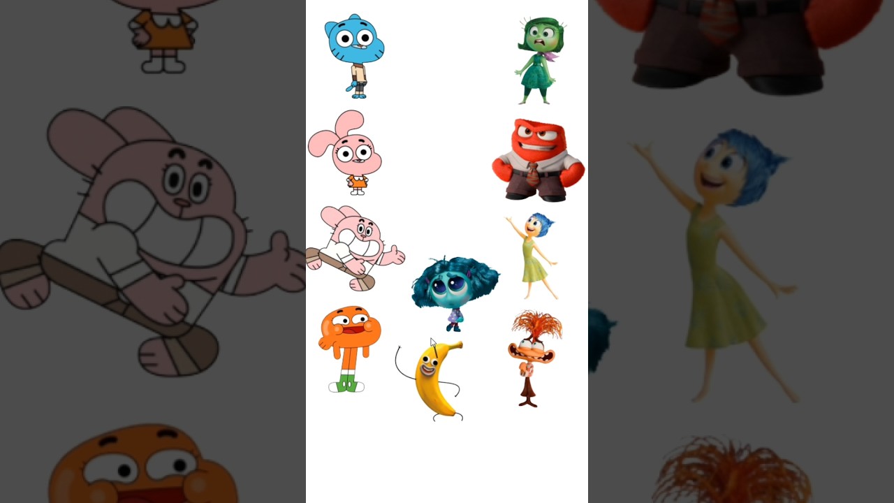 Inside Out 2 VS The Amazing World of Gumball - Who are you for?