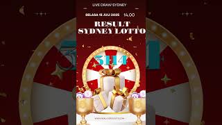 LIVE DRAW SYDNEY | LIVE DRAW SDY | LIVE SYDNEY - 16 JULI 2025