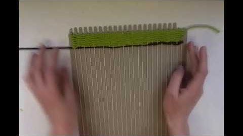 Weaving Part 3- Changing Yarn Color