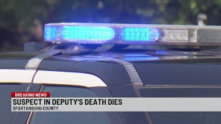 Suspect in Spartanburg Co. deputy-involved shooting dies