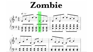The Cranberries - Zombie Sheet Music