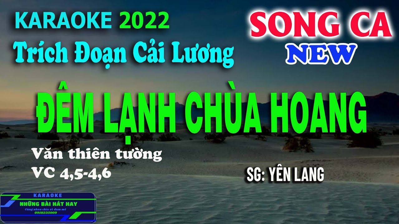 Karaoke Trích Đoạn Đêm lạnh chùa hoang