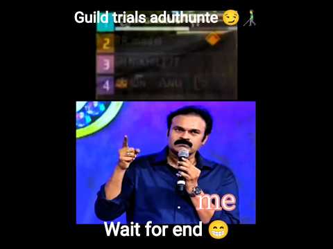 Guild trials aduthunte 😏#telugu #shorts #funny #kkgamingff #freefire #trendingshorts