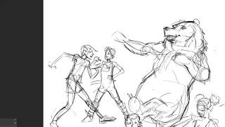 Yellowstone Meets Power Pack 1: Rough Sketch by Chad-Michael Simon 670 views 3 years ago 30 seconds