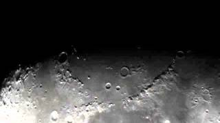 The Moon and Mare Imbrium live telescope views