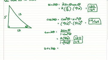 Double Angle Identities (Part 1) - Proof