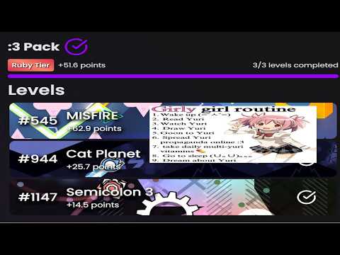 :3 Pack 100% (AREDL Pack)