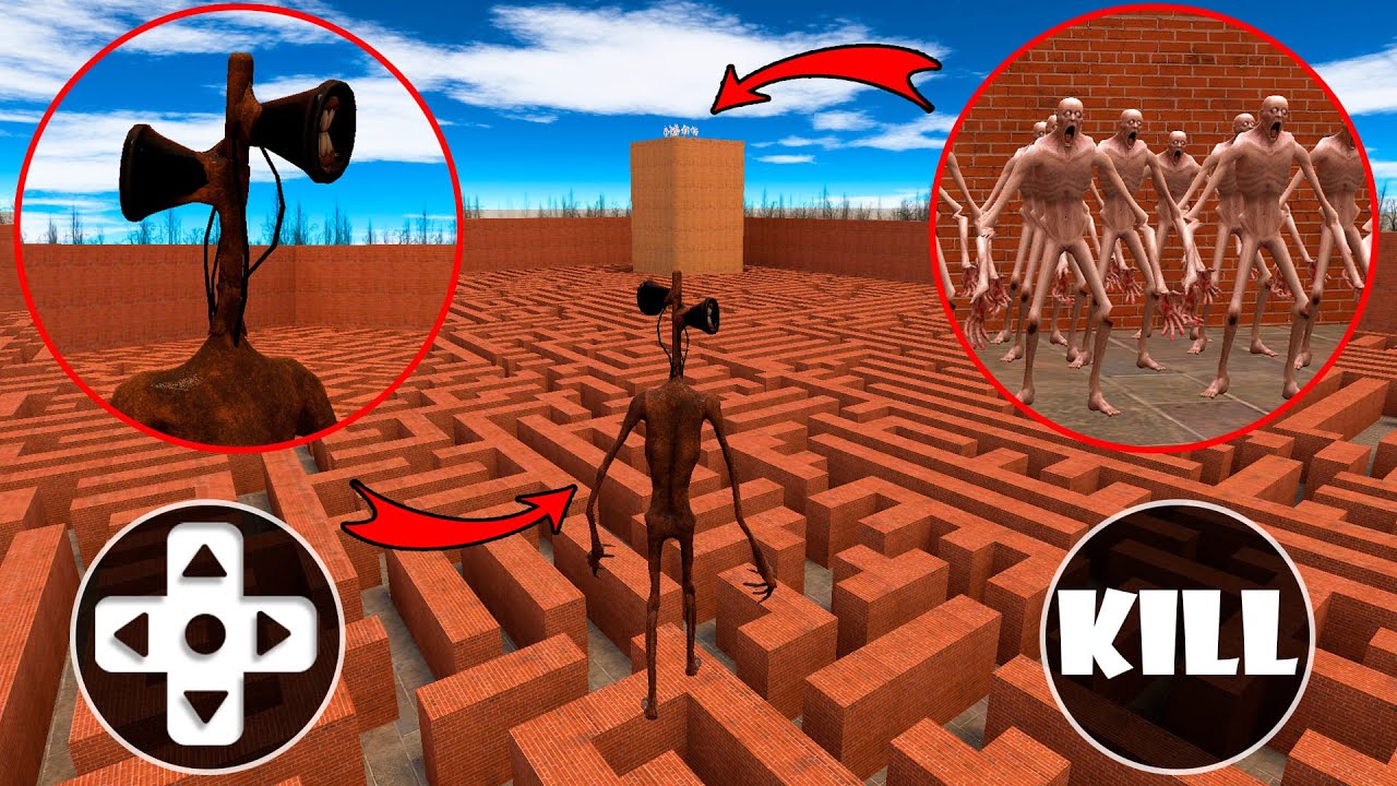 SIREN HEAD vs SCP-096 – WHO WILL SURVIVE THIS HORROR?! 😱💀 (Garry’s Mod)