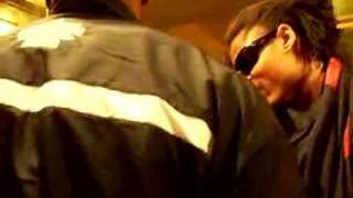 Marcus Barnett In The Elevator At The Papajohns Bowl